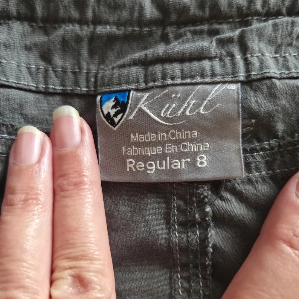 Kuhl Convertible Roll Up Pants Gray Size 8 - Picture 6 of 14